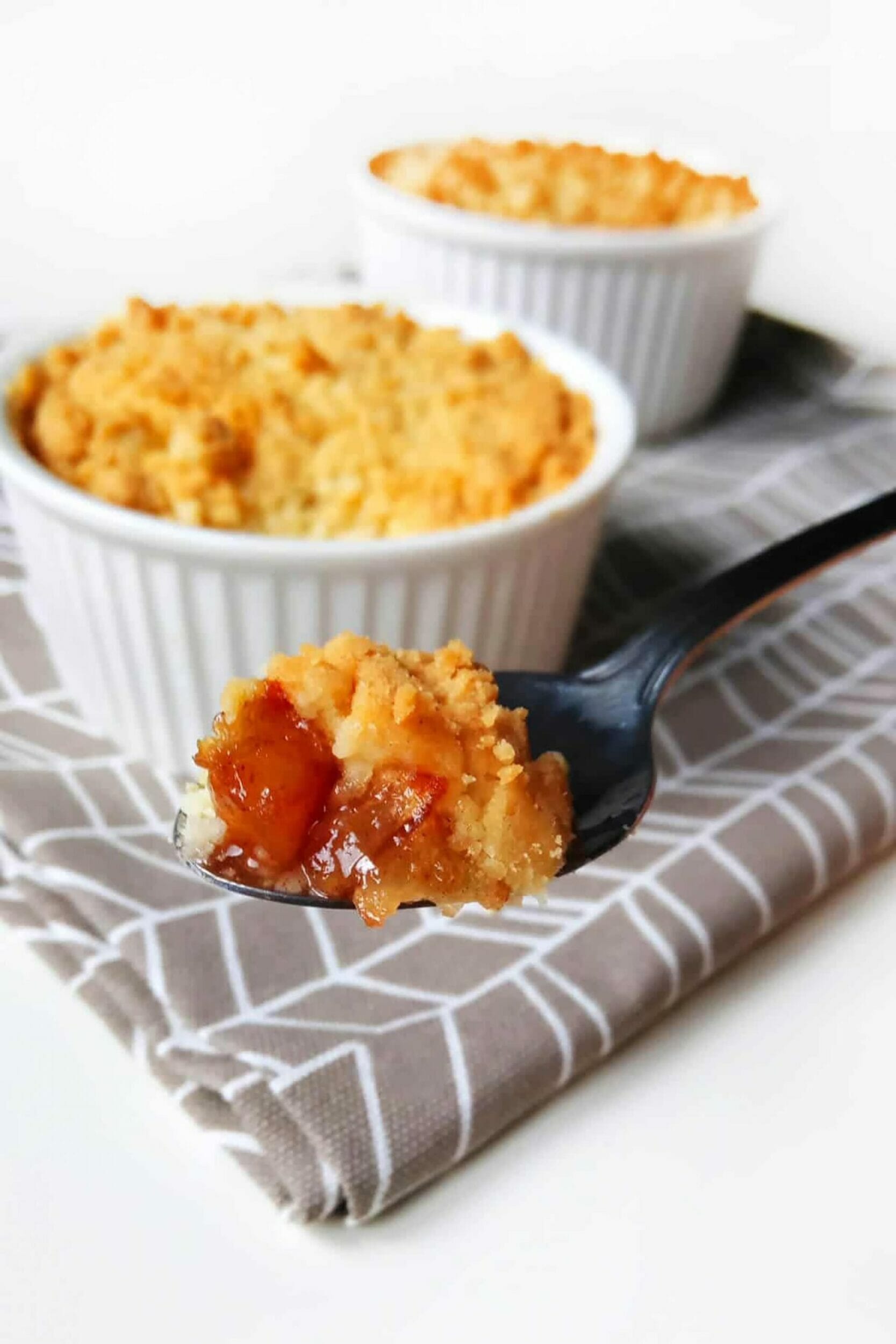 Jabłka pod kruszonką