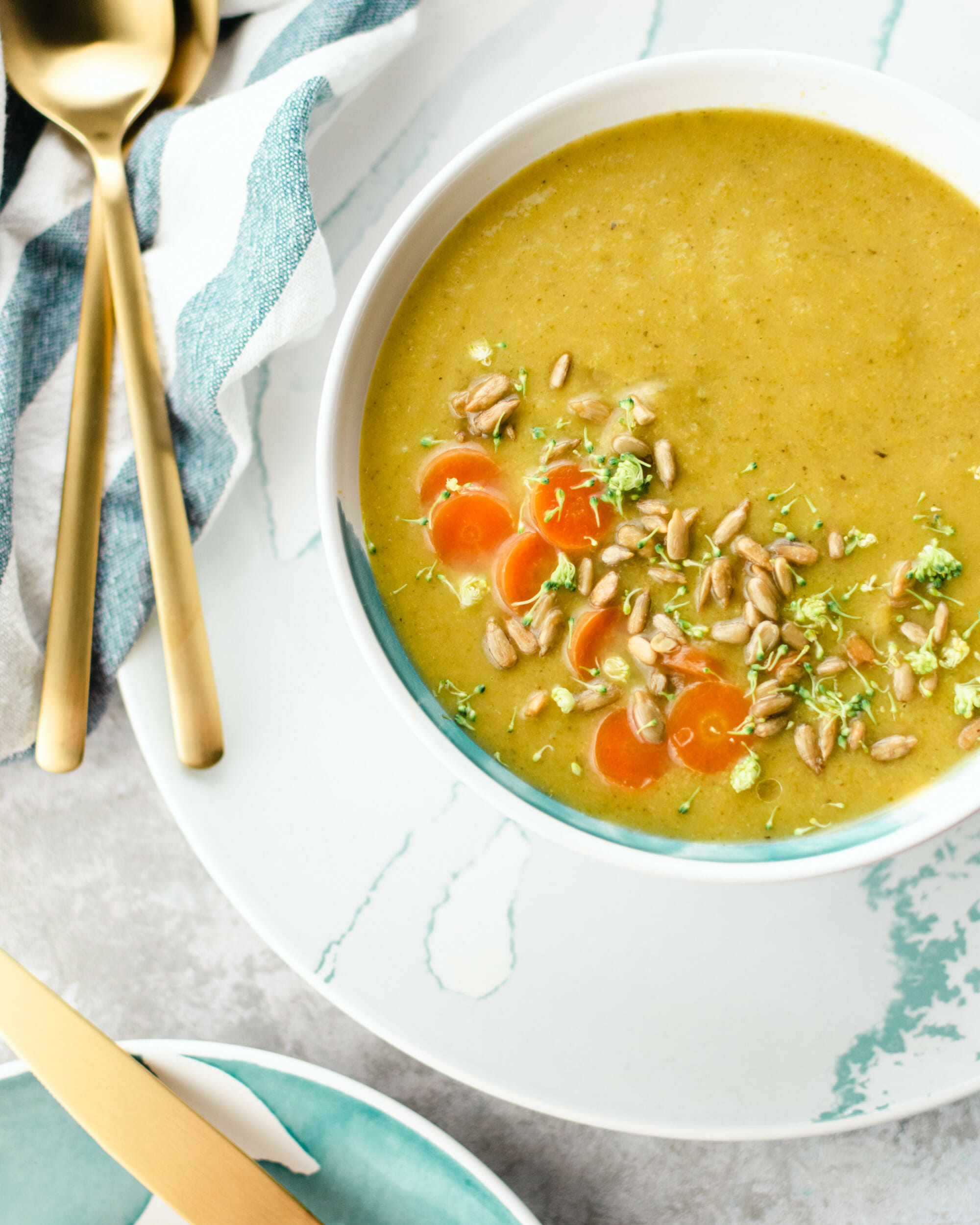 Przepis na zupę krem z brokułów