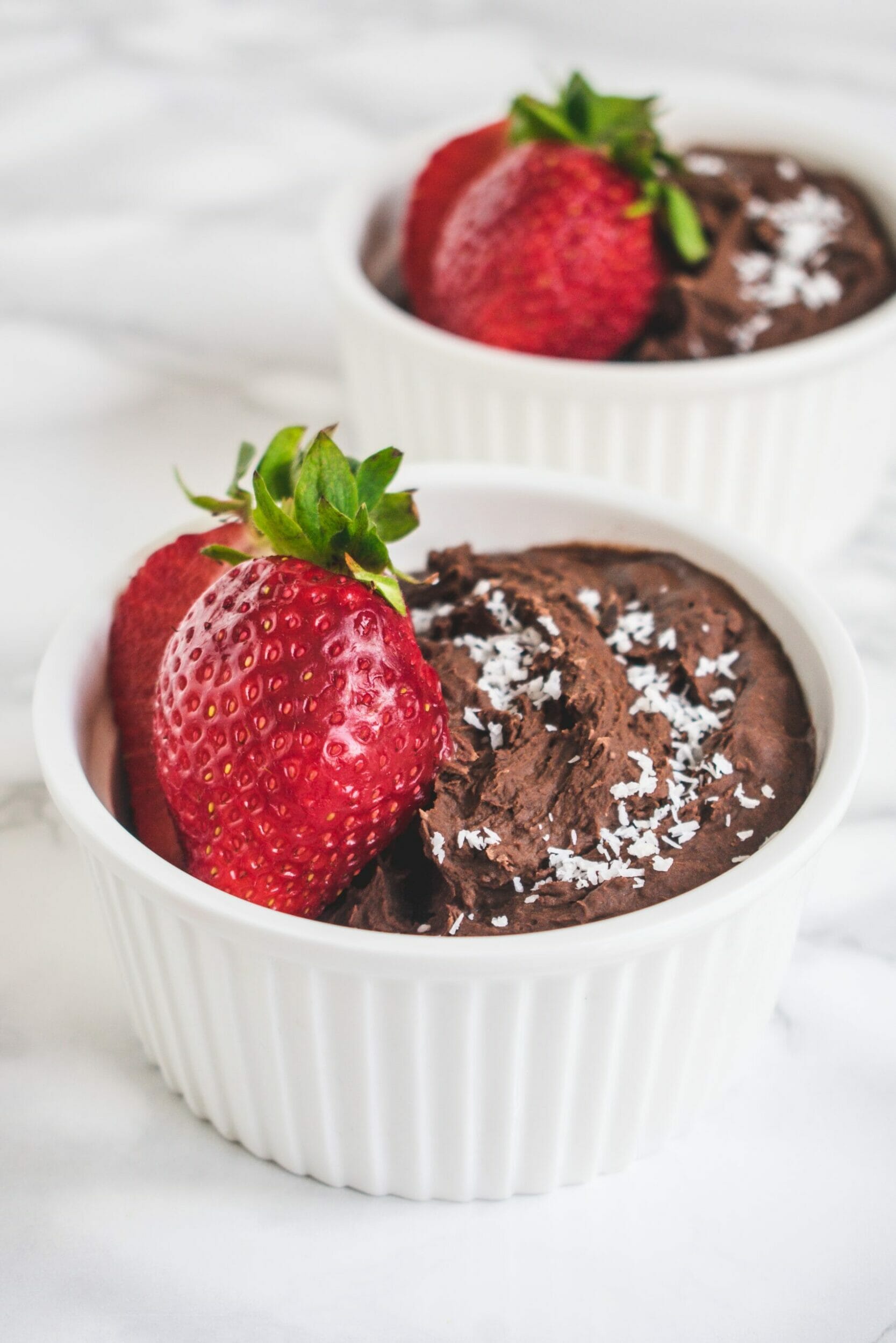 Czekoladowy krem z czerwonej fasoli