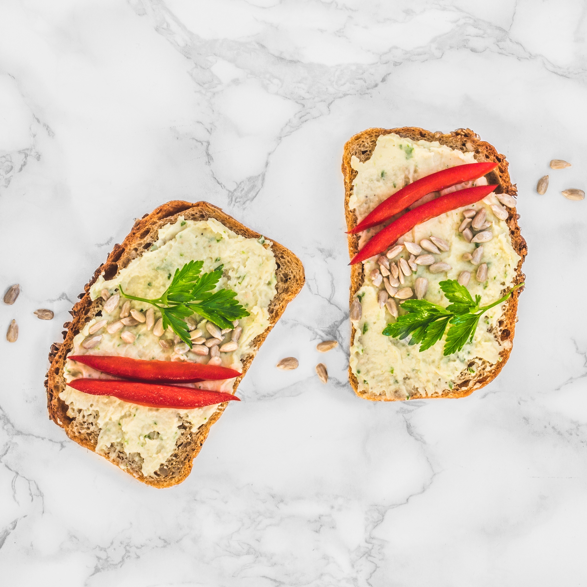 Czosnkowa pasta z białej fasoli