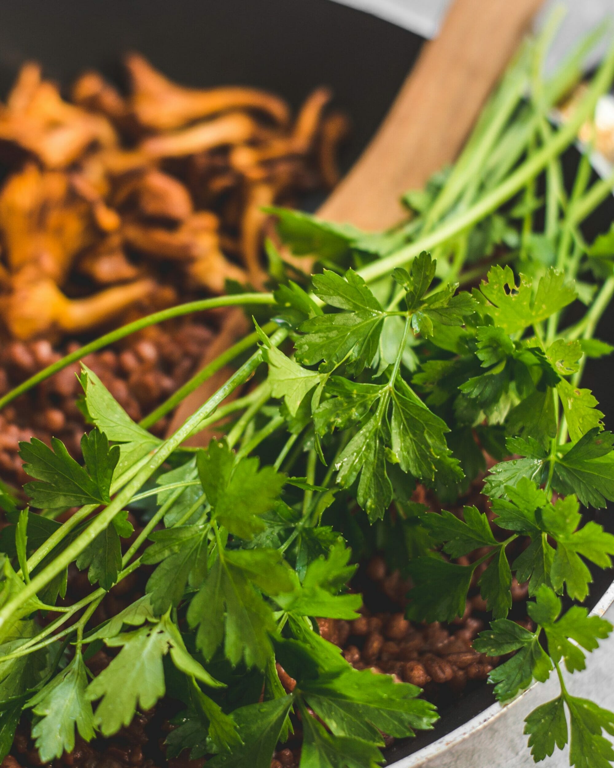 Przepis na pęczotto z kurkami