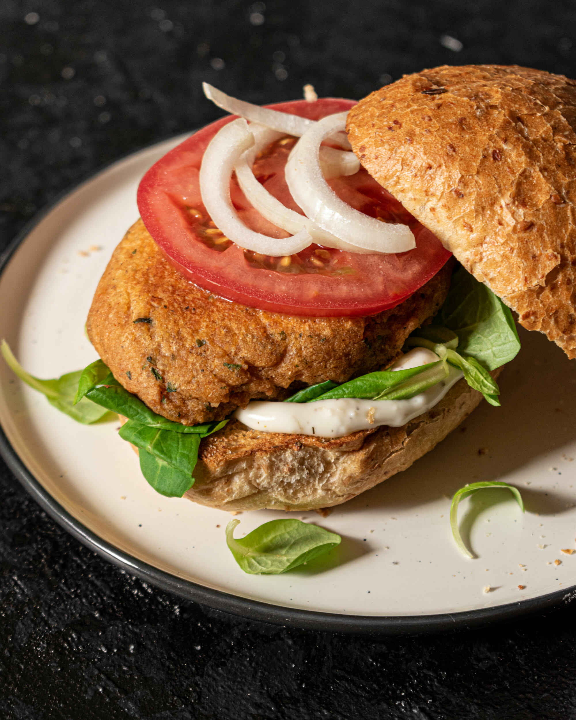 Kotlety z mąki z ciecierzycy